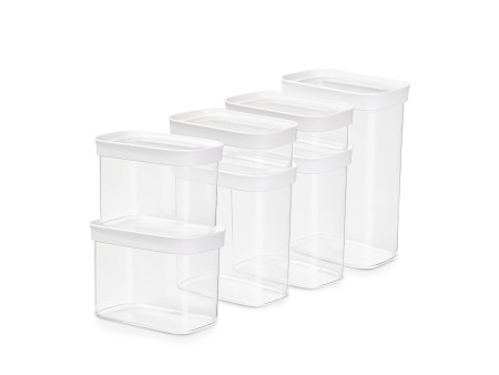 emsa Boîte de conservation OPTIMA, set de 7, transparent-