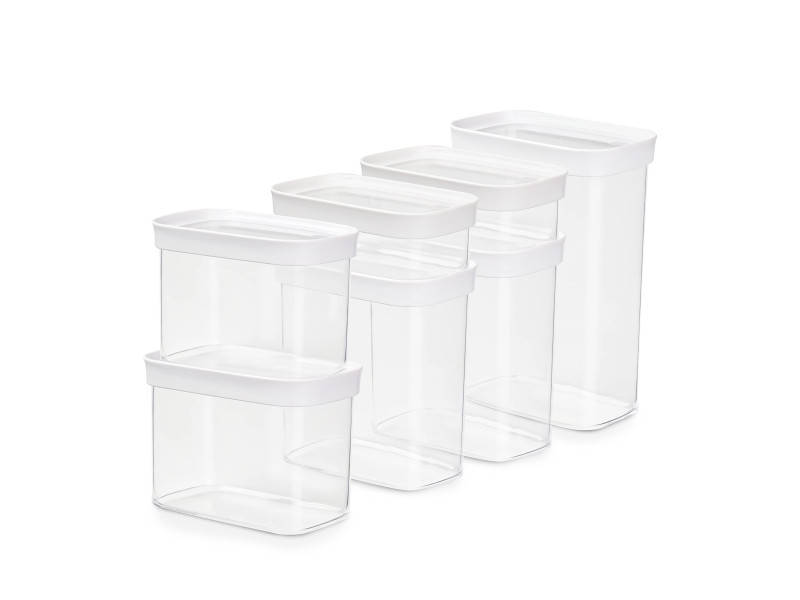 emsa Boîte de conservation OPTIMA, set de 7, transparent-