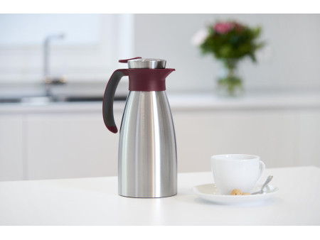 emsa Pichet isotherme SOFT GRIP, 1 litre, acier inox /
