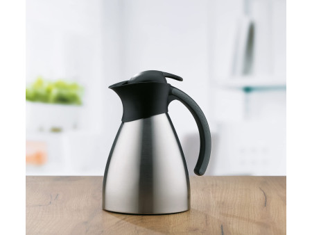 alfi Pichet isotherme BONO TOPTHERM, 1,0 litre, argent/noir