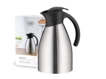 alfi Pichet isotherme BONO TOPTHERM, 1,5 litre, argent/noir