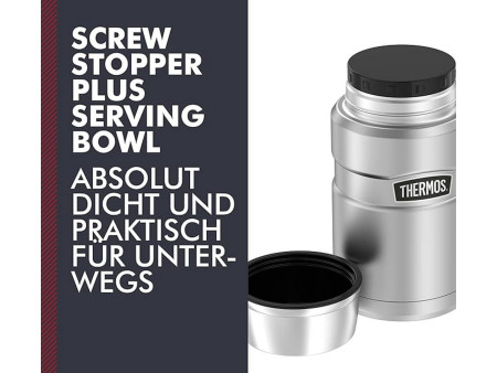 THERMOS récipient alimentaire STAINLESS KING, 0,71 litre,