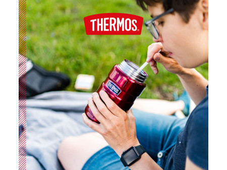 THERMOS récipient alimentaire STAINLESS KING, 0,71 litre,