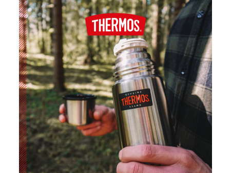 THERMOS Bouteille isotherme Light & Compact, argent