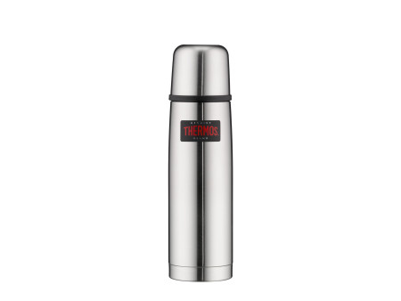 THERMOS Bouteille isotherme Light & Compact, argent, 0,5L