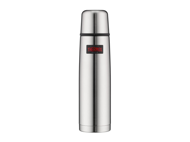 THERMOS Bouteille isotherme Light & Compact, argent, 1L
