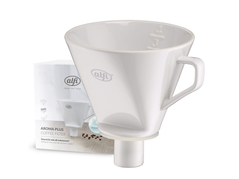 alfi Filtre à café Aroma plus, porcelaine, blanc