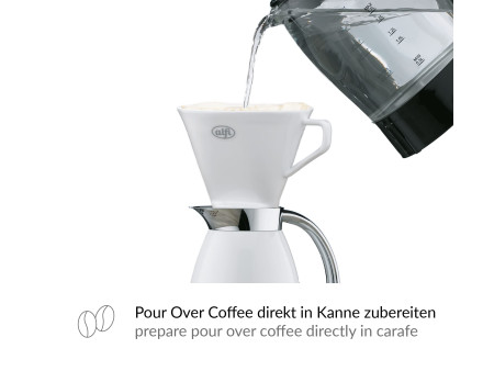 alfi Filtre à café Aroma plus, porcelaine, blanc