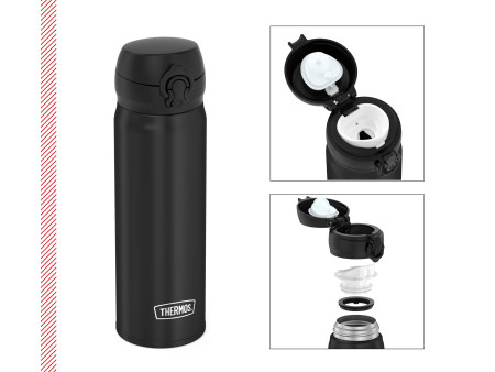 THERMOS Bouteille isotherme Ultralight, 0,5 litre, noir