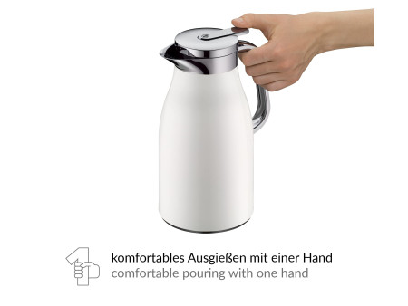 alfi Pichet isotherme SKYLINE, 1,0 litre, blanc alpin mat