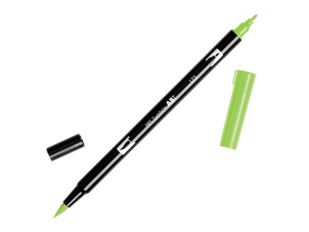 Tombow Feutre double pointe DUAL BRUSH PEN ABT, willow green