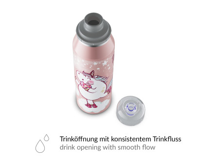alfi Gourde isotherme KIDS ISO BOTTLE 'unicorn', 0,5 litre