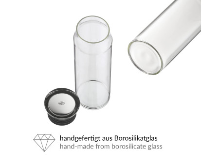 alfi Carafe en verre FLOWMOTION, à une paroi, 1,0 litre