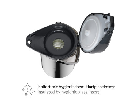 alfi Pichet isotherme à pompe, 3 litres, inox