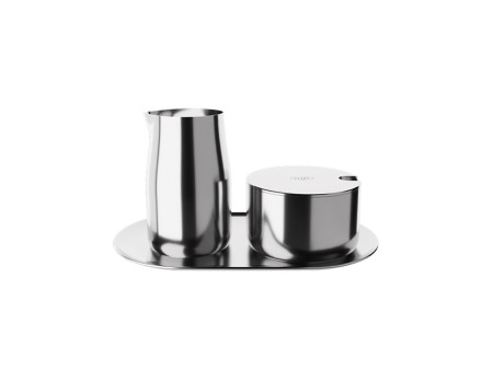 alfi Service lait & sucre, en inox, mat, 4 pièces