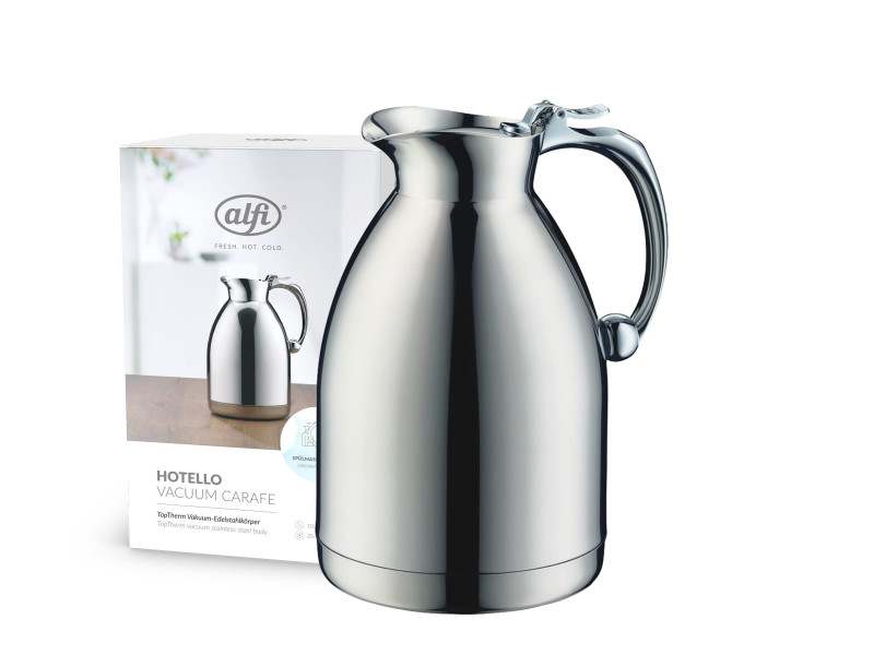 alfi Pichet isotherme HOTELLO 1 litre, inox poli