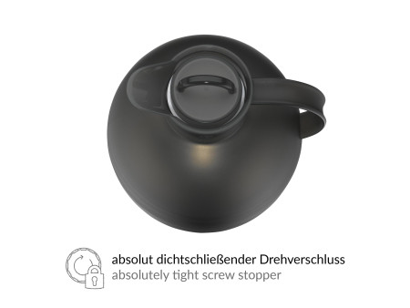 alfi Pichet isotherme KUGEL, 0,94 litre, anthracite
