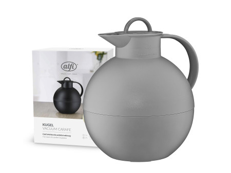 alfi Pichet isotherme KUGEL, 0,94 litre, gris foncé