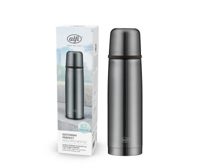 alfi Bouteille isotherme ISOTHERM PERFECT AV, 0,35 L, gris
