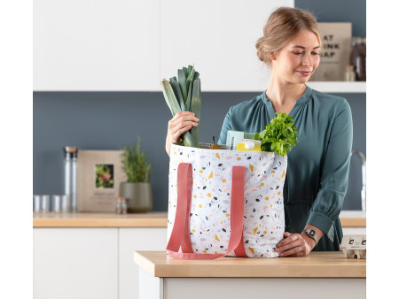 alfi Sac isotherme ISO SHOPPER, 17 L, motifs terrazzo