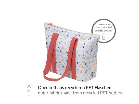 alfi Sac isotherme ISO SHOPPER, 17 L, motifs terrazzo