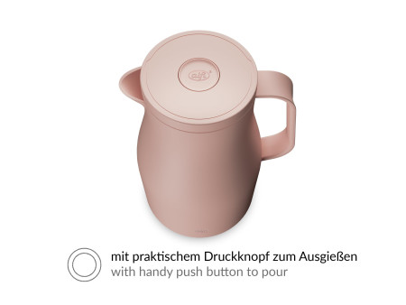 alfi Pichet isotherme ECONSCIOUS, 1 litre, rose