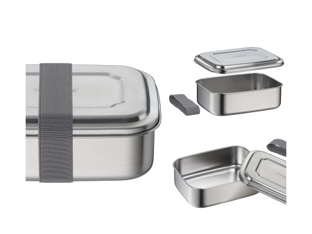 THERMOS Boîte à encas THERMOcafé SANDWICH BOX, 1 L, gris