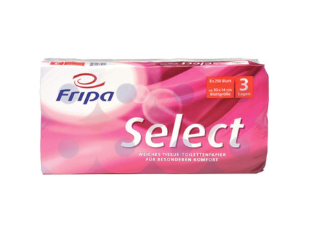 Fripa Papier toilette Select, 4 couches, extra blanc