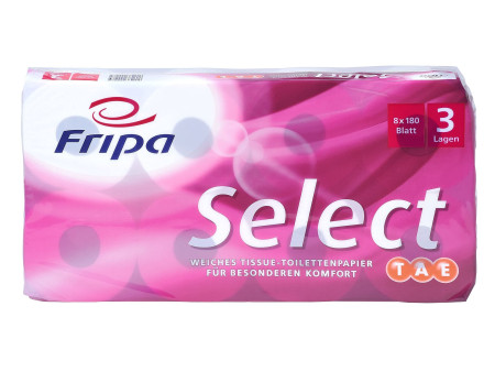 Fripa Papier toilette Select, 3 couches, extra blanc