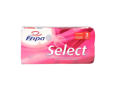Fripa Papier toilette Select, 3 couches, extra blanc