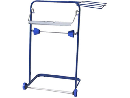 Fripa Dérouleur pour rouleau de nettoyant, en métal, bleu