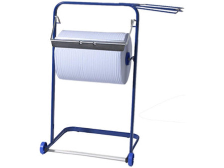 Fripa Dérouleur pour rouleau de nettoyant, en métal, bleu