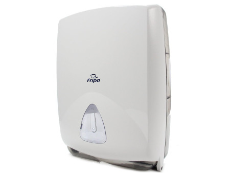 Fripa Distributeur d'essuie-mains pliés, plastique, blanc