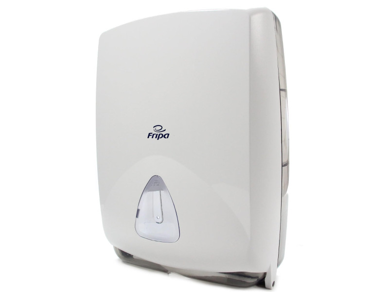 Fripa Distributeur d'essuie-mains pliés, plastique, blanc