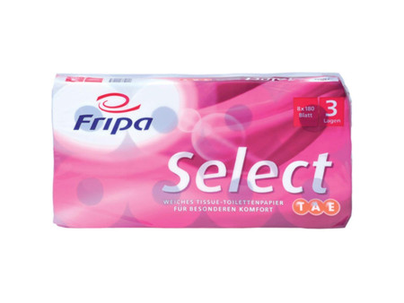 Fripa Papier toilette Select, 2 couches, extra blanc