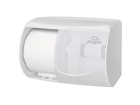 Fripa Distributeur de papier toilette 2 rouleaux, blanc