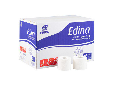 Fripa Papier toilette Edina, 3 couches, extra blanc