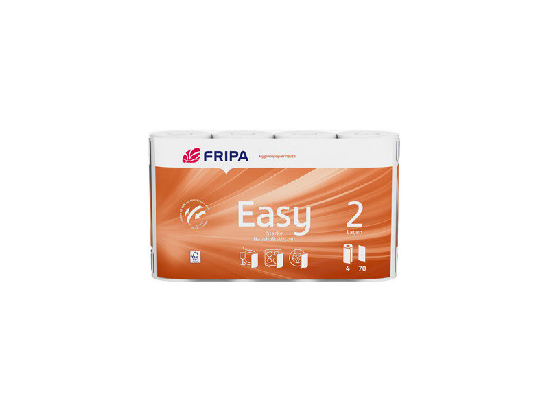 Fripa Rouleau d'essuie-tout Easy, 2 couches, ultra blanc