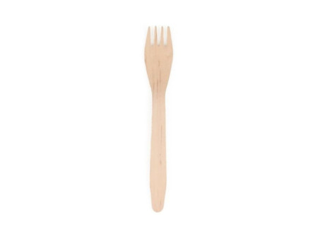 PAPSTAR Fourchette en bois 'pure', longueur: 165 mm, par 25
