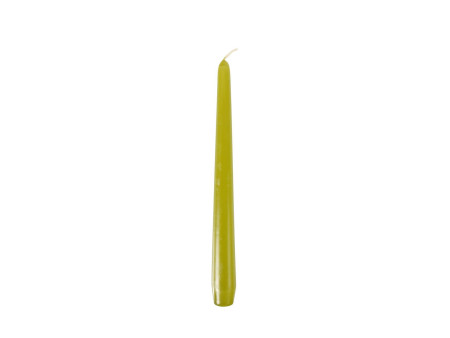 STARPAK Bougie de chandelier, 22 mm, pack de 50, vert olive