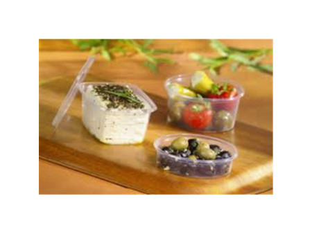 STARPAK Barquette d'emballage rectangulaire, 125 ml