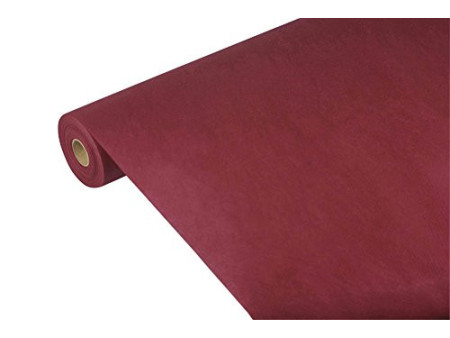 STARPAK Nappe 'soft selection', en rouleau, bordeaux