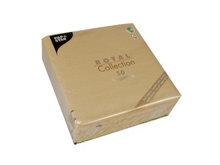 PAPSTAR Serviette 'ROYAL Collection', sable