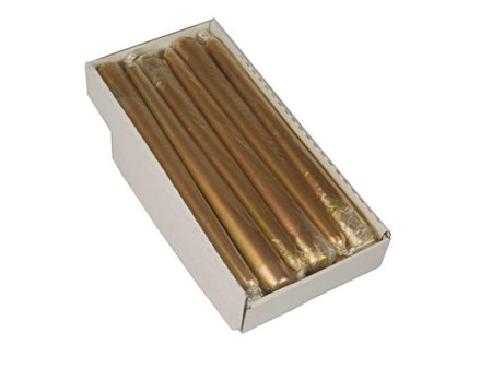 STARPAK Bougie de chandelier, 22 mm, or