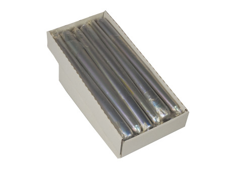 STARPAK Bougie de chandelier, 22 mm, argent