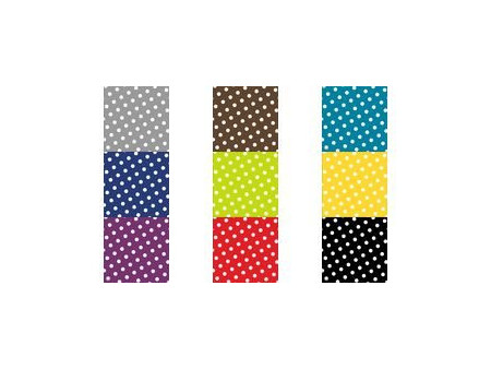 PAPSTAR Serviette à motif 'Dots', 330 x 330 mm, rouge