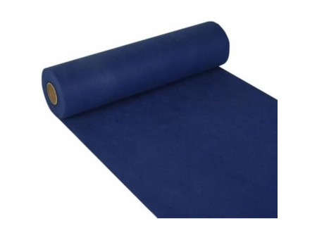 STARPAK Chemin de table 'soft selection', bleu foncé