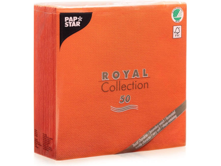PAPSTAR Serviette 'ROYAL Collection', nectarine