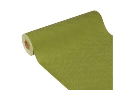 STARPAK Chemin de table 'soft selection plus', vert olive
