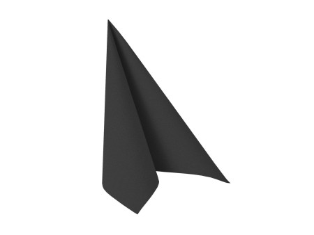 PAPSTAR Serviette cocktail, 240 x 240 mm, 3 couches, noir